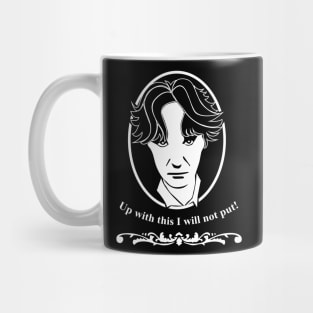 Bernard Black: Up With this I Will Not put Quote Mug